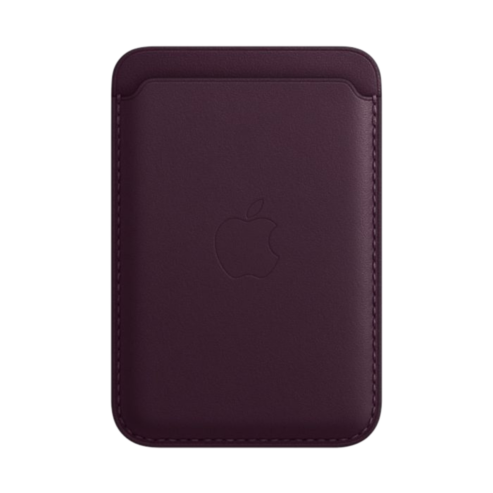 Apple iPhone Leather Wallet with MagSafe ink purple - MagSafe Wallet